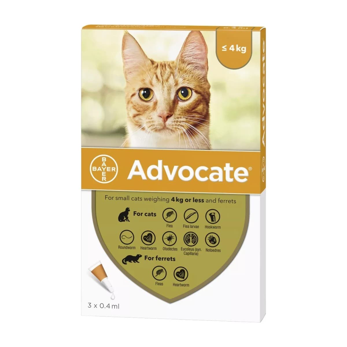 Advocate Spot-On for Cats up to 4kg