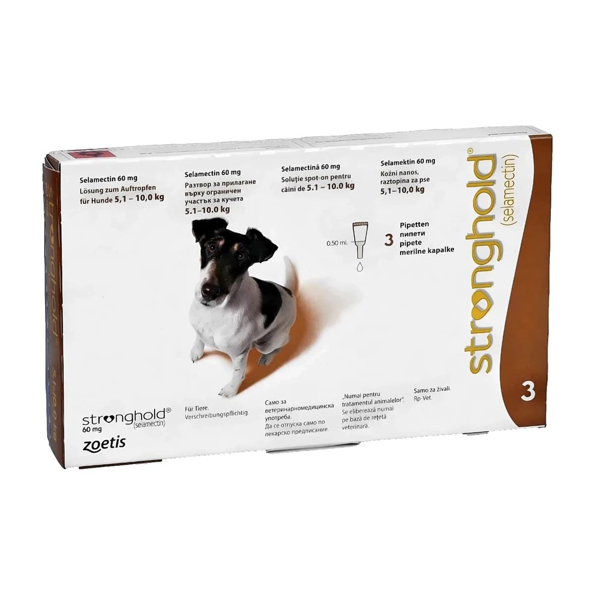 Stronghold Spot-On for Dogs 5.1–10kg