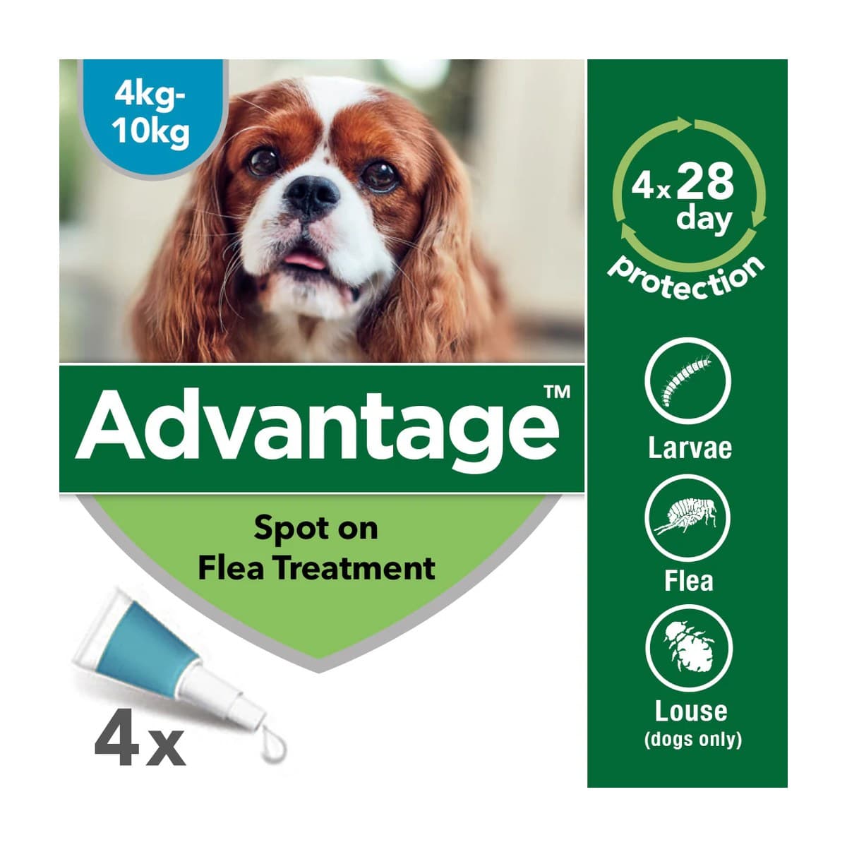 Advantage Spot-On Flea Treatment for Small Dogs