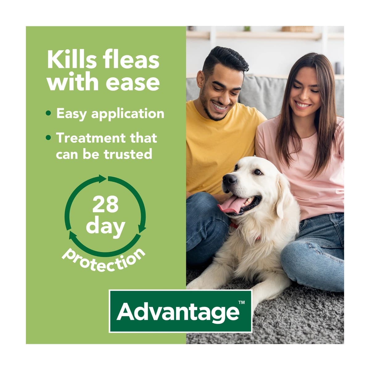 Advantage Spot-On Flea Treatment for Extra Large Dogs