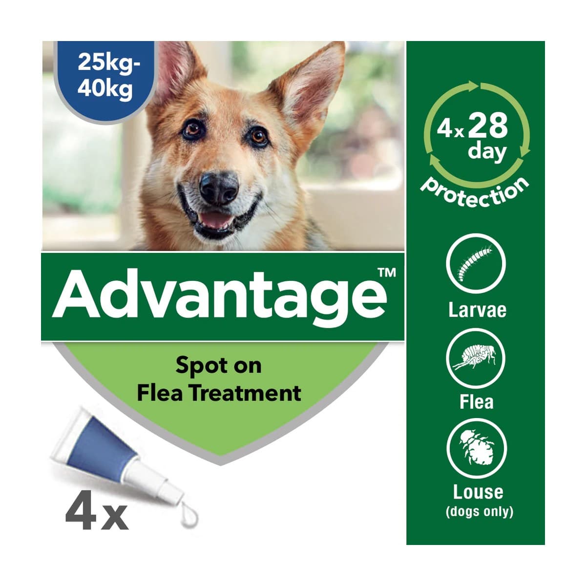 Advantage Spot-On Flea Treatment for Extra Large Dogs