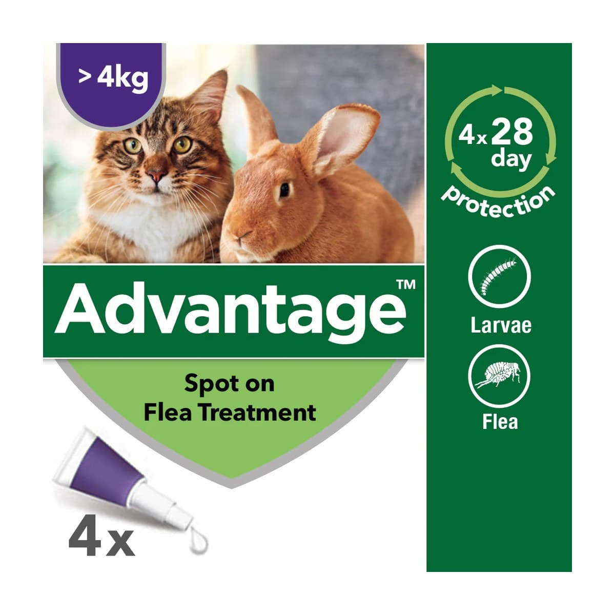 Advantage Spot-On Flea Treatment for Cats