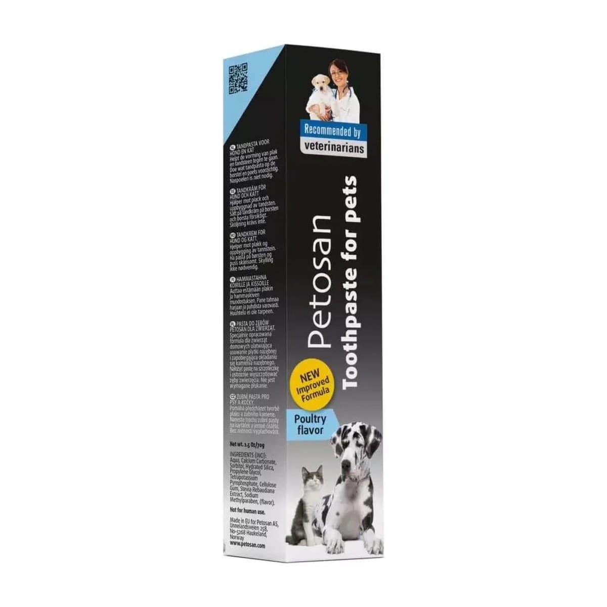 Petosan Toothpaste for Dogs and Cats - 70g