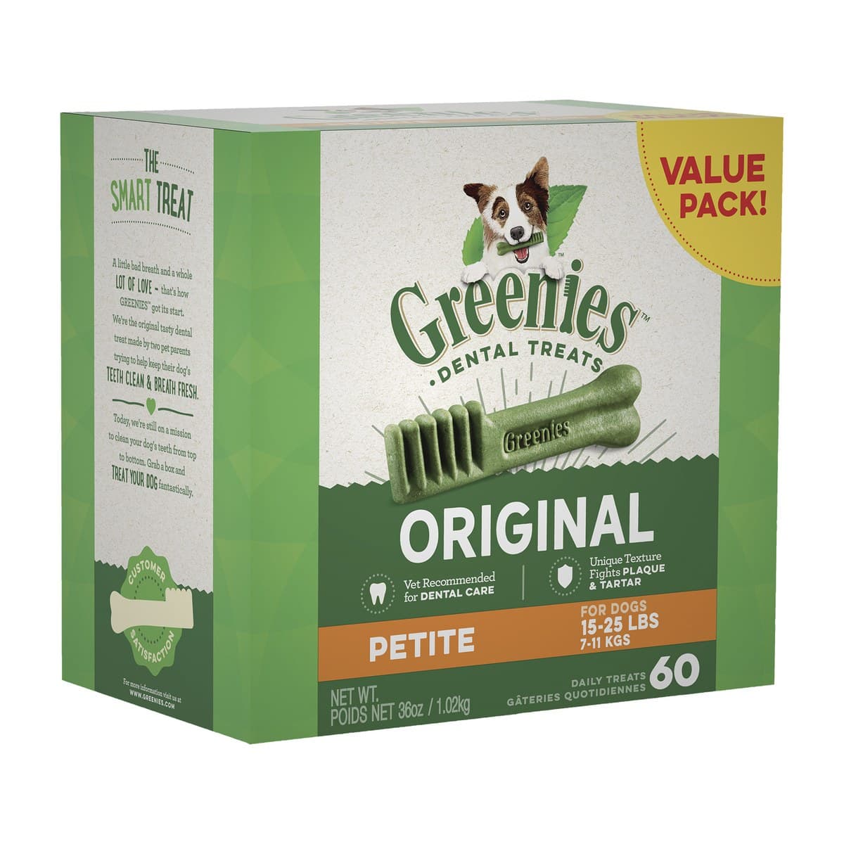 Greenies Original Dental Treats for Dogs – Petite