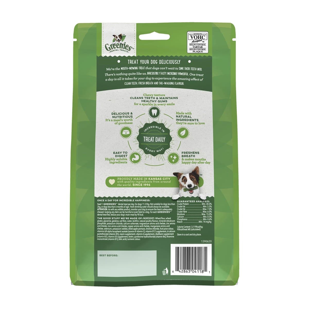Greenies Original Dental Treats for Dogs – Regular