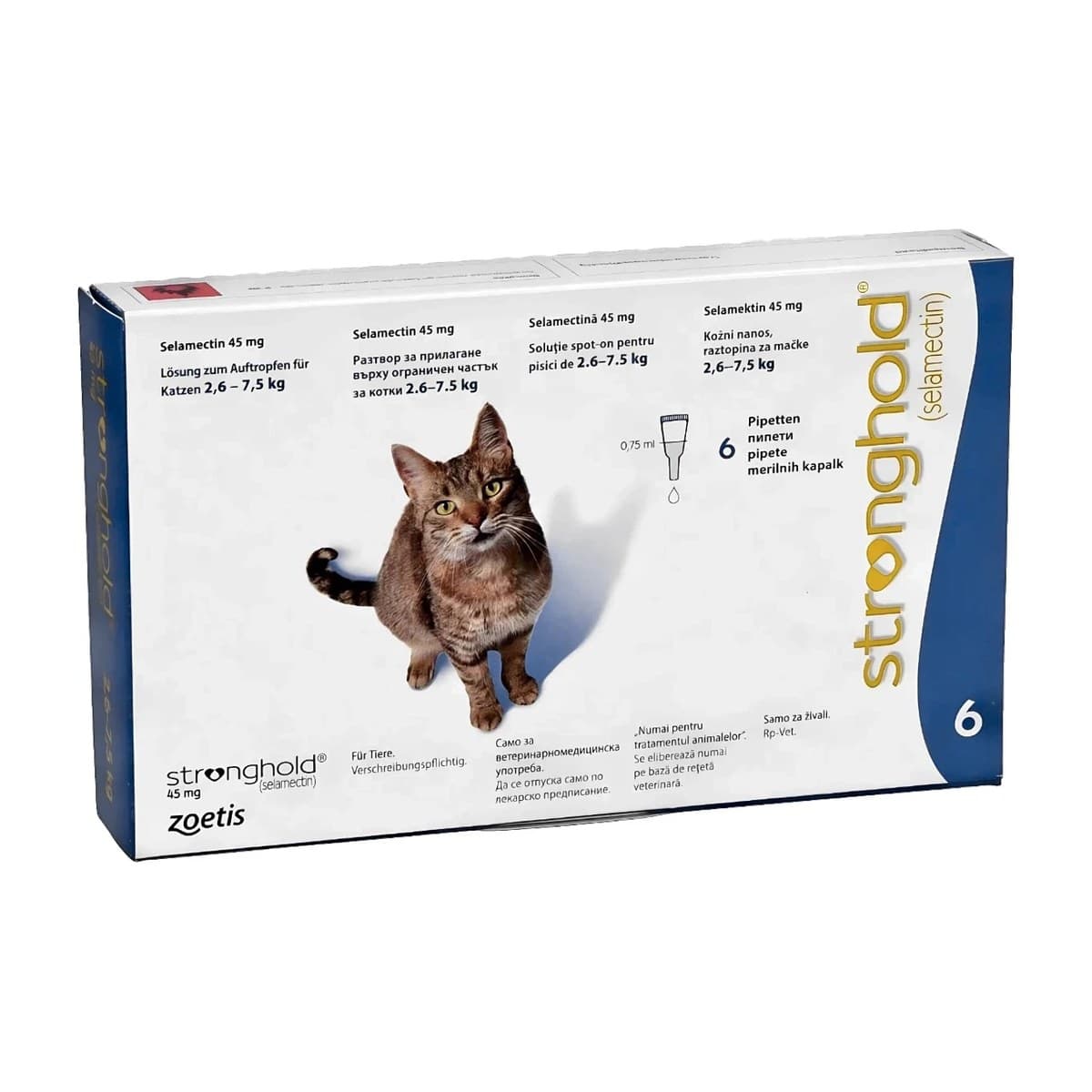 Stronghold Spot-On for Cats 2.6–7.5kg