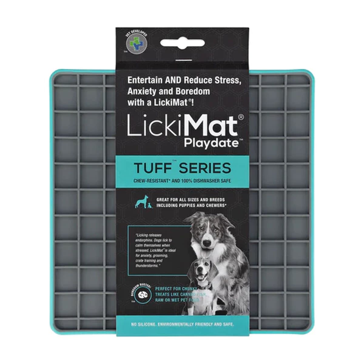 LickiMat Tuff Playdate Lick Mat for Dogs