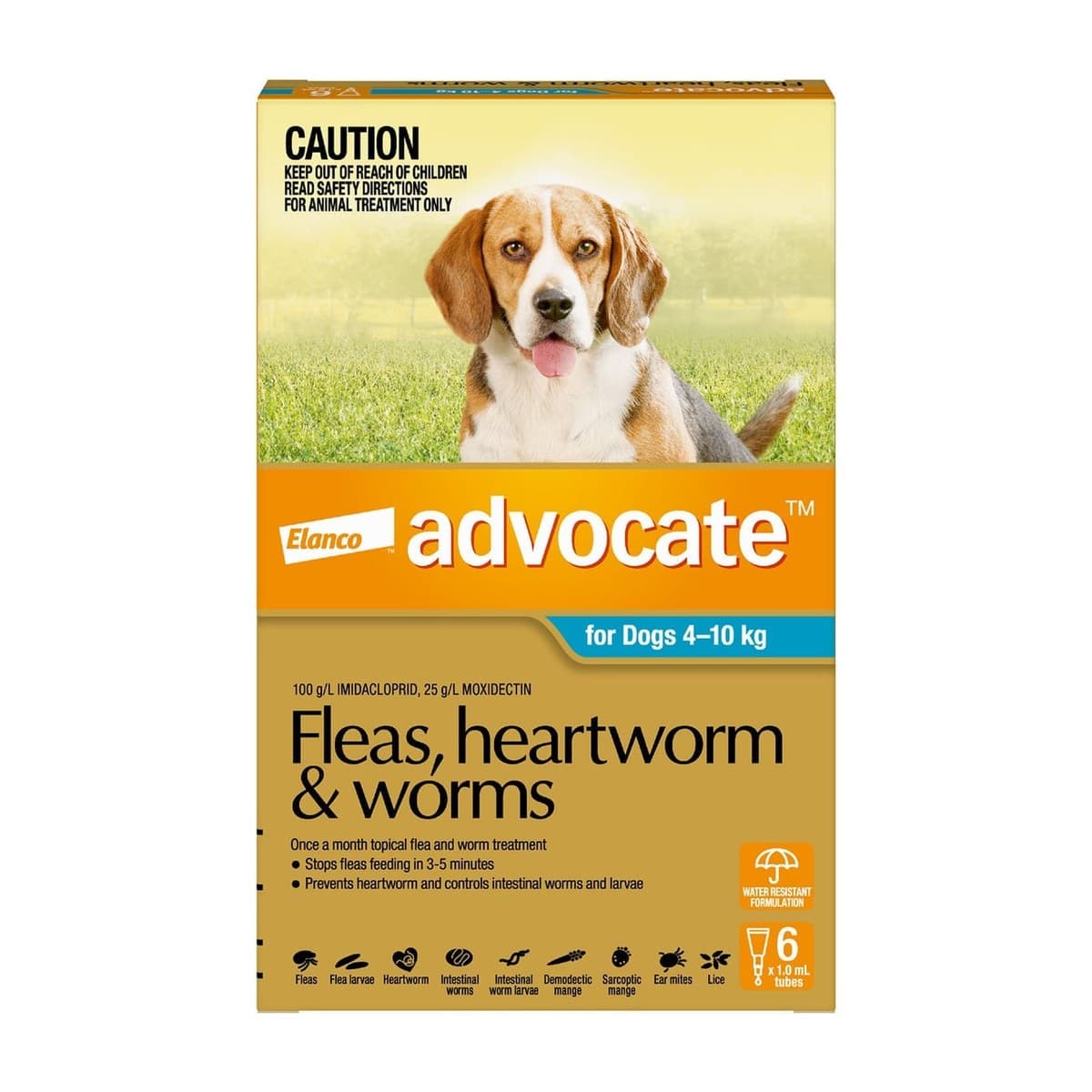 Advocate Spot-On for Dogs 4.1–10kg