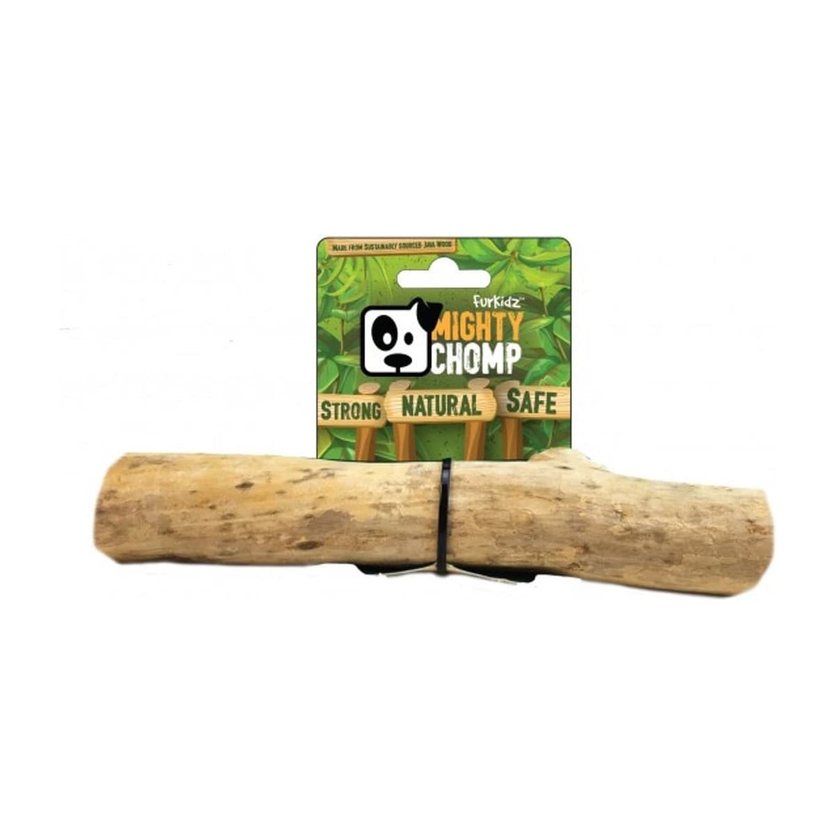 FurKidz Coffee Wood Chew Toy for Dogs - Large