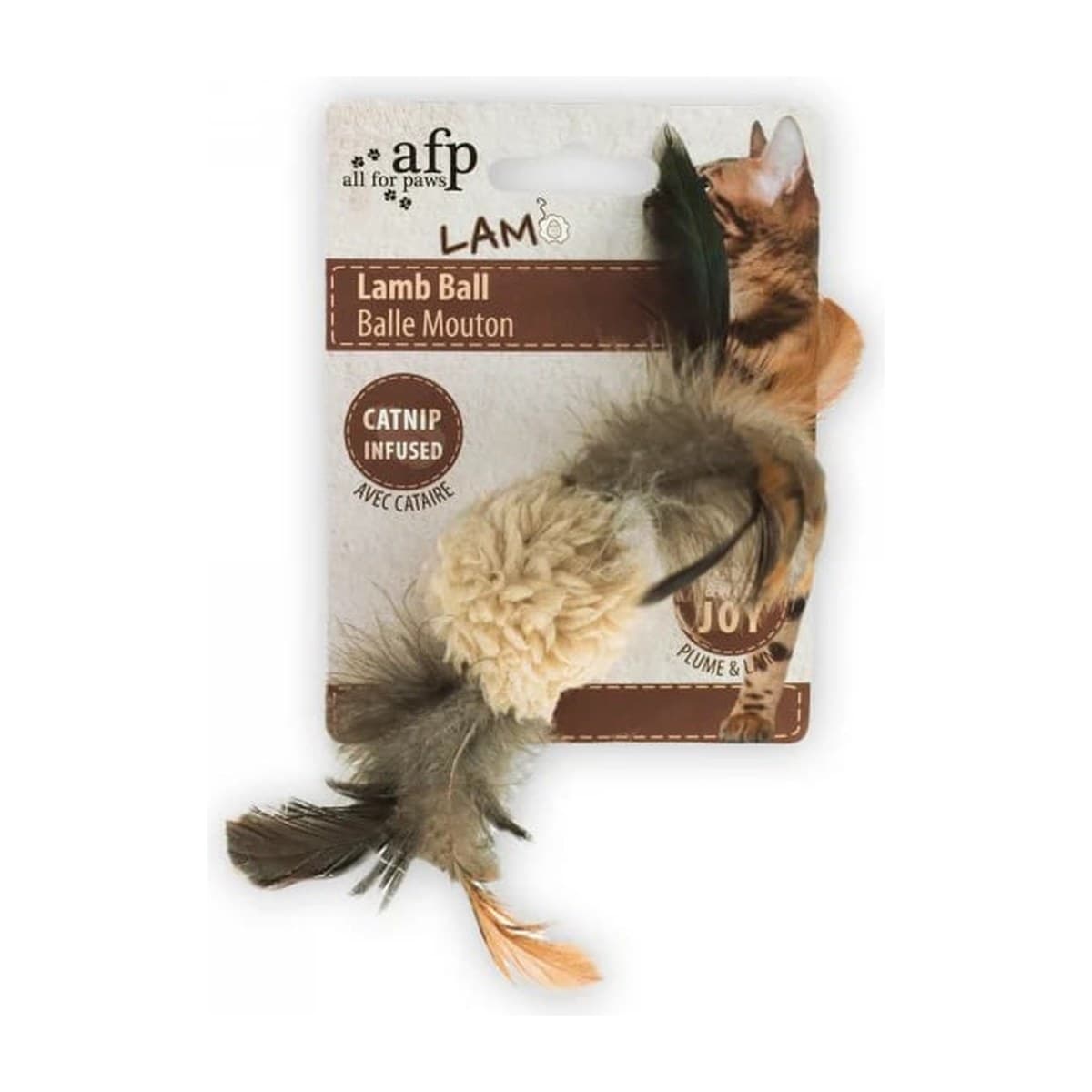 LAM Sound Chip Interactive Ball Toy for Cats