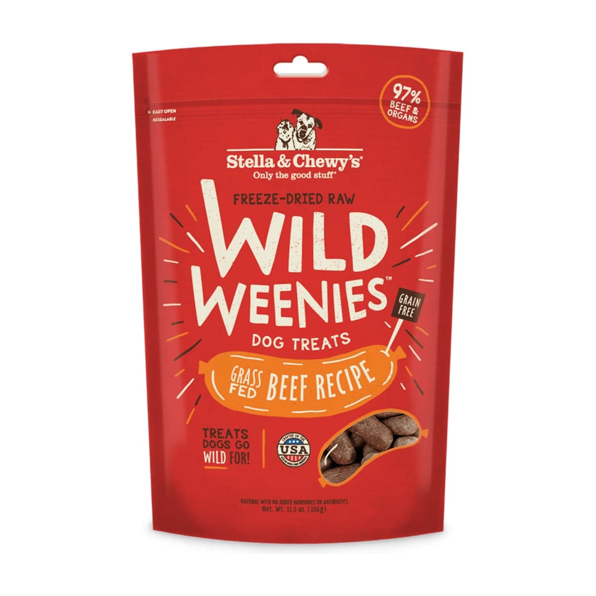 Stella & Chewy's Wild Weenies Beef Treats for Dogs - 92g