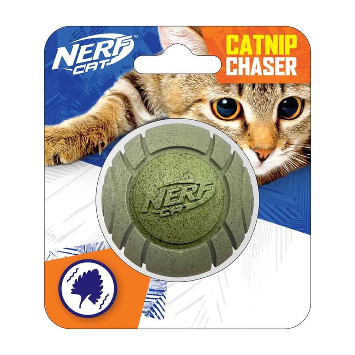 Nerf Sonic Catnip-Infused Ball Toy for Cats