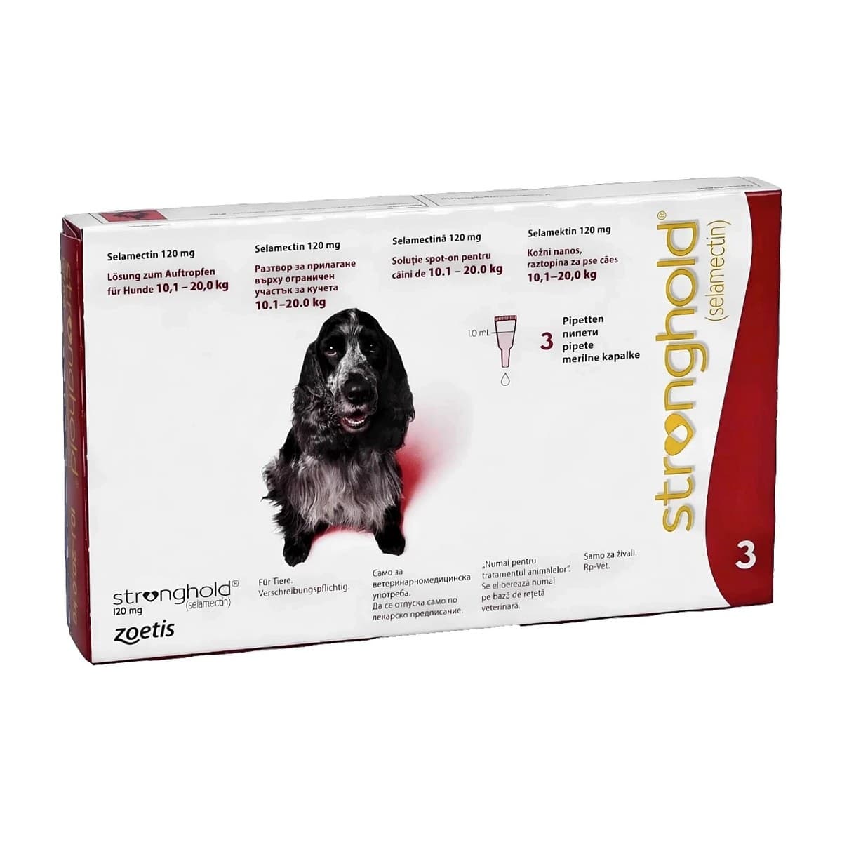 Stronghold Spot-On for Dogs 10.1–20kg