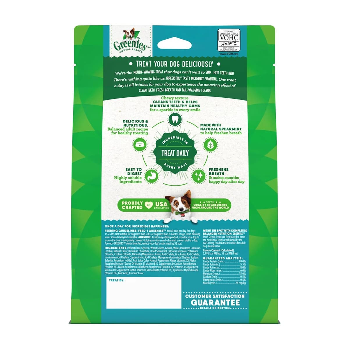 Greenies Mint Dental Treats for Petite Dogs - 340g