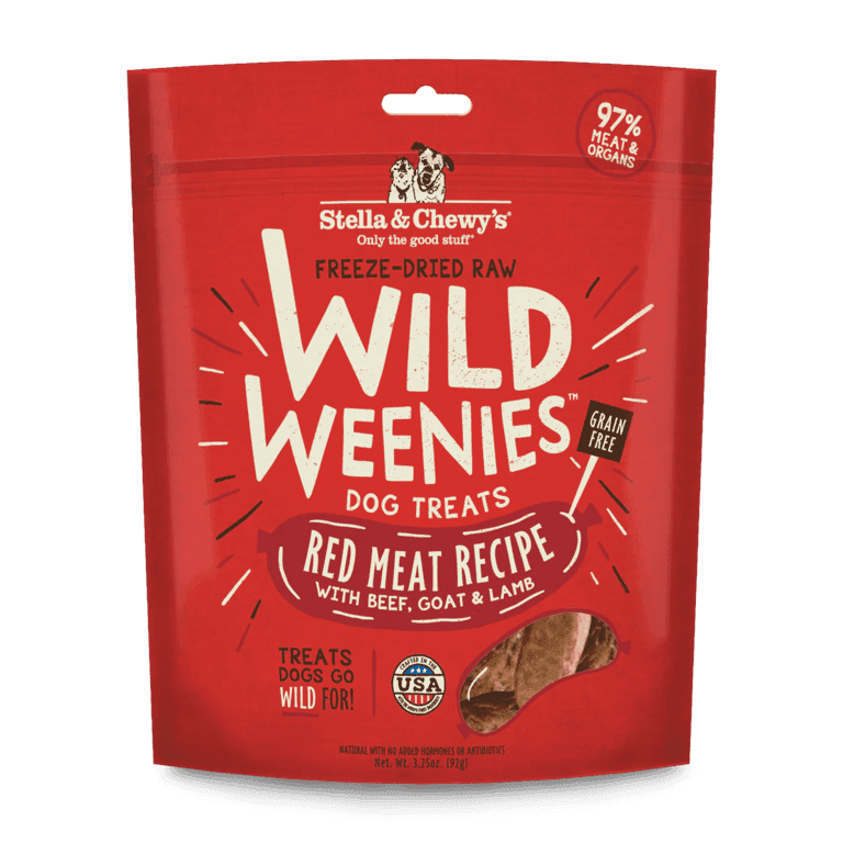 Stella & Chewy's Wild Weenies Red Meat Treats for Dogs - 92g
